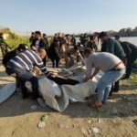 العثور على أسلحة وأشلاء إرهابيين بعد ضربة F-16 العراقية بوادي الشاي في صلاح الدين